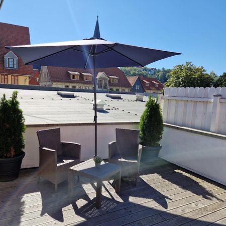 Ferienwohnung Zum Marktplatz Wernigerode Exterior foto