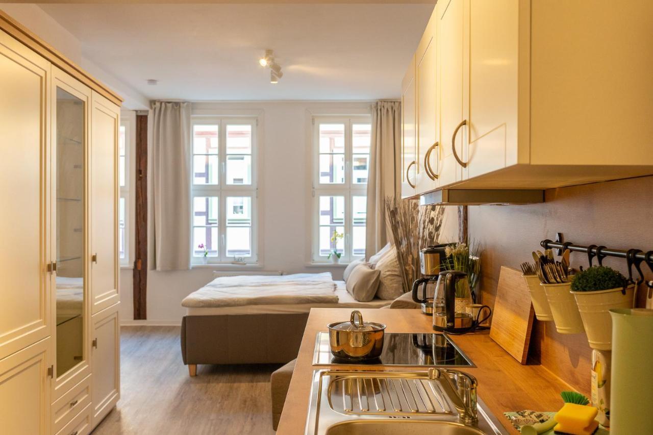Ferienwohnung Zum Marktplatz Wernigerode Exterior foto
