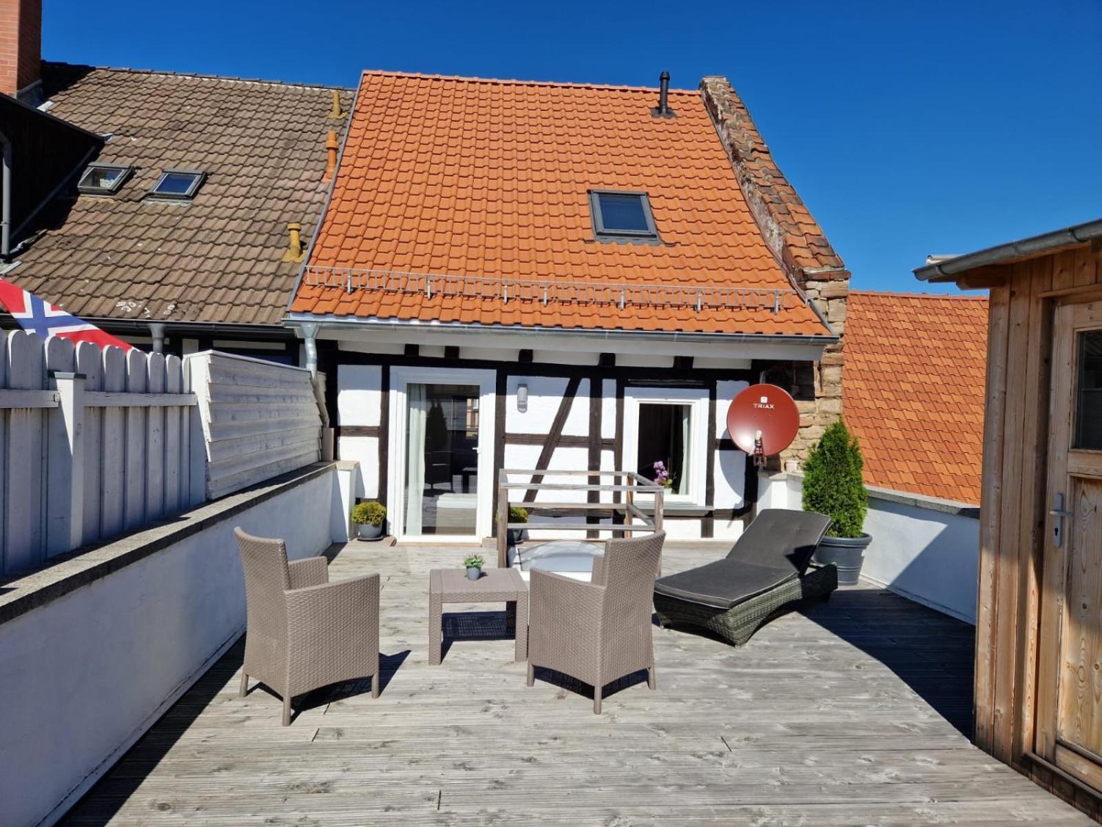 Ferienwohnung Zum Marktplatz Wernigerode Exterior foto